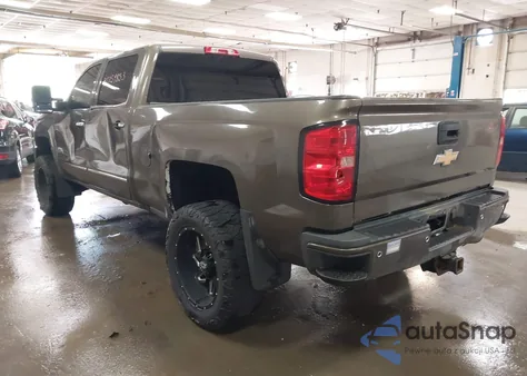 2018 Chevrolet Silverado 2500Hd High Country из США, поврежденный, VIN 1GC1KXEY7JF102223